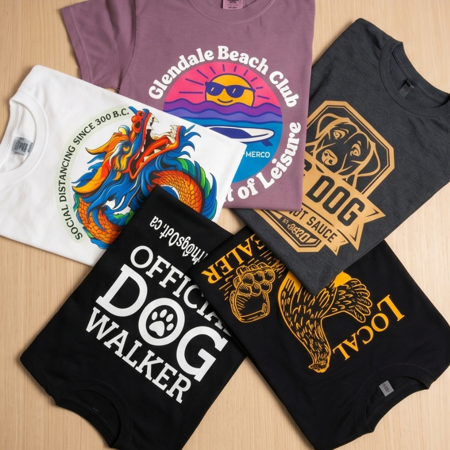 Premium Custom T-Shirt Mockup