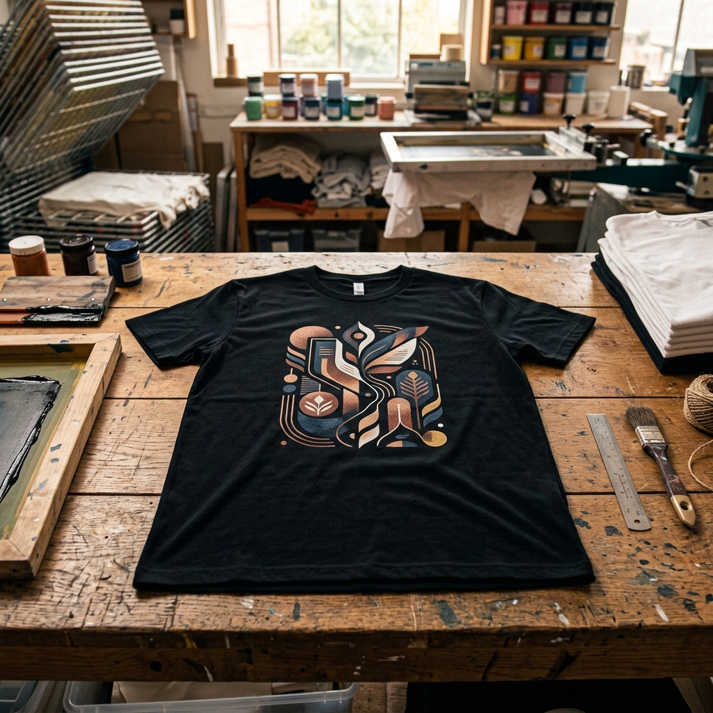 Premium Custom T-Shirt Mockup